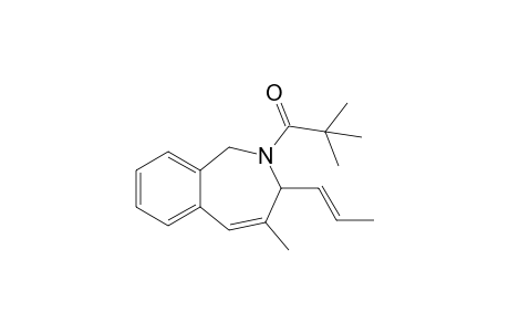 2,2-Dimethyl-1-(4-methyl-3-vinyl-1,3-dihydro-1H-2-benzazepin-2-yl)propan-1-one