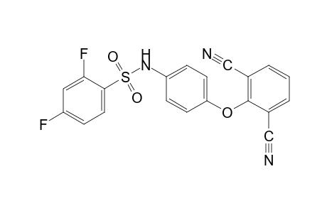 4'-(2,6-dicyanophenoxy)-2,4-difluorobenzenesulfonanilide