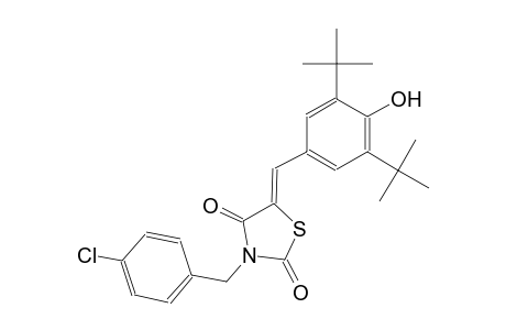 2,4-thiazolidinedione, 5-[[3,5-bis(1,1-dimethylethyl)-4-hydroxyphenyl]methylene]-3-[(4-chlorophenyl)methyl]-, (5Z)-