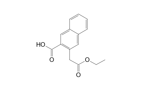 2-[(ethoxycarbonyl)methyl]-3-carboxynaphthalene