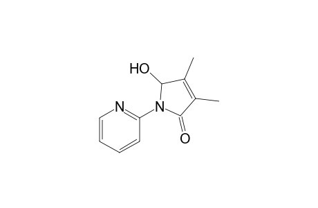 5-Hydroxy-3,4-dimethyl-1-(2-pyridyl)-1,5-dihydro-2H-pyrrol-2-one