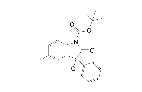 N-BOC-5-methyl-3-phenyl-3-chlorooxindole