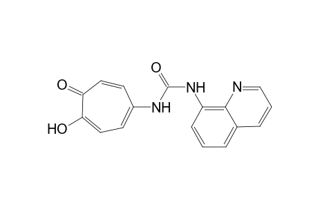 N-(8-Quinolyl)-N'-(5-tropolonyl)urea