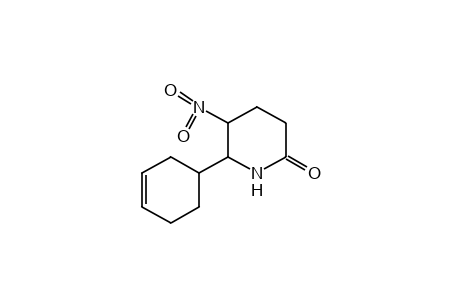 6-(3-cyclohexen-1-yl)-5-nitro-2-piperidone