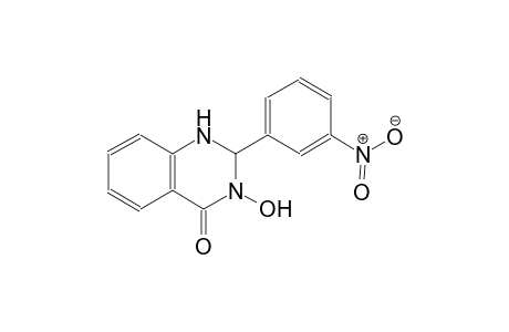 3-hydroxy-2-(3-nitrophenyl)-2,3-dihydro-4(1H)-quinazolinone