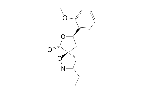 CIS-3-ETHYL-8-(2-METHOXYPHENYL)-1,7-DIOXA-2-AZASPIRO-[4.4]-NON-2-EN-6-ONE
