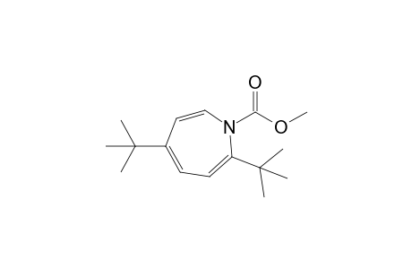 Methyl 2,5-di-t-butyl-1H-azepine-1-carboxylate