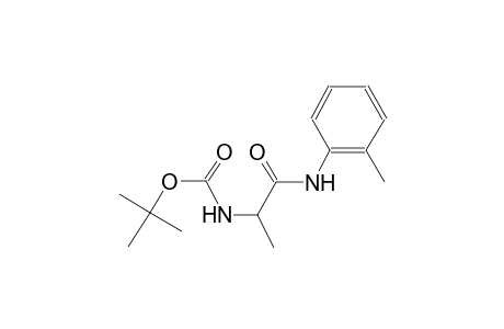 tert-butyl 1-methyl-2-oxo-2-(2-toluidino)ethylcarbamate