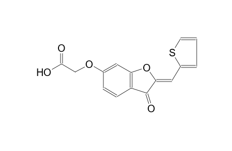 acetic acid, [[(2Z)-2,3-dihydro-3-oxo-2-(2-thienylmethylene)benzofuranyl]oxy]-