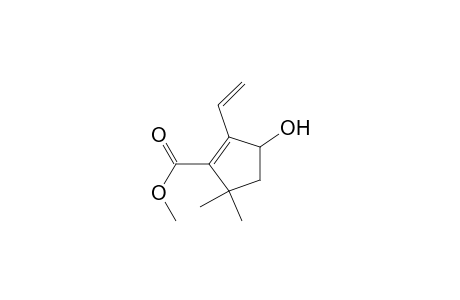 2-ethenyl-3-hydroxy-5,5-dimethyl-1-cyclopentenecarboxylic acid methyl ester