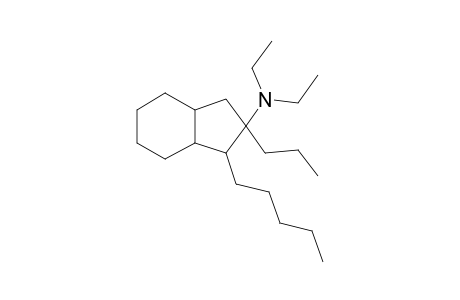 8-(N,N-Diethyl)-7-pentyl-8-propylbicyclo[4.3.0]nonane