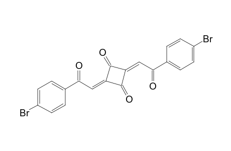 2,4-bis[2'-(4"-Bromophenyl)-2'-oxoethylidene]cyclobutane-1,3-dione