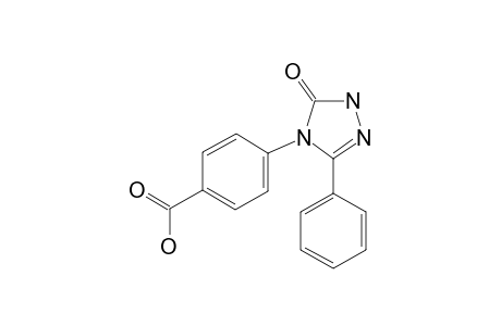 3-PHENYL-4-(4-CARBOXYPHENYL)-4,5-DIHYDRO-1H-1,2,4-TRIAZOL-5-ONE