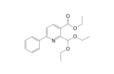 Ethyl 2-Diethoxymethyl-6-phenylnicotinates