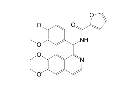 2-furancarboxamide, N-[(6,7-dimethoxy-1-isoquinolinyl)(3,4-dimethoxyphenyl)methyl]-