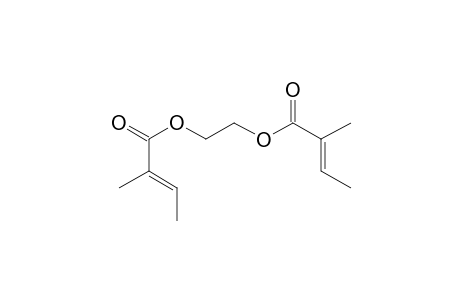 (2E,2'E)-Ethane-1,2-diyl bis(2-methylbut-2-enoate)