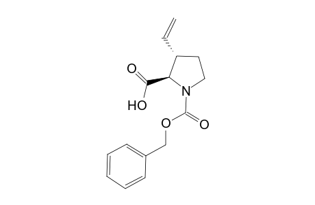 (2R,3S)-1-benzyloxycarbonyl-3-vinyl-pyrrolidine-2-carboxylic acid