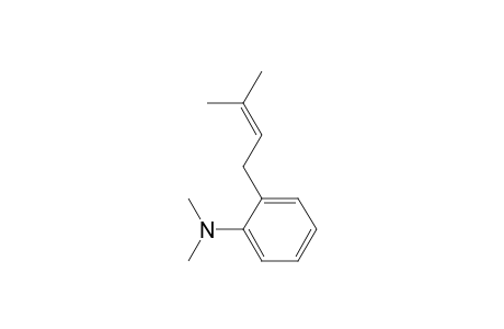 Dimethyl-[2-(3-methylbut-2-enyl)phenyl]amine