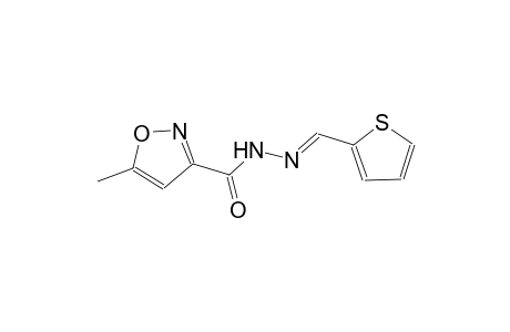 5-methyl-N'-[(E)-2-thienylmethylidene]-3-isoxazolecarbohydrazide
