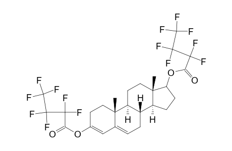 17-[(2,2,3,3,4,4,4-Heptafluorobutanoyl)oxy]androsta-3,5-dien-3-yl 2,2,3,3,4,4,4-heptafluorobutanoate