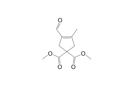 Dimethyl 3-formyl-4-methylcyclopent-3-ene-1,1-dicarboxylate