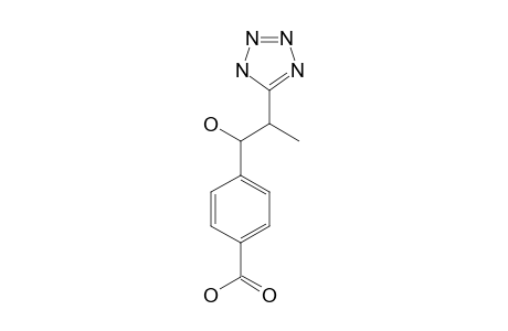 4-[1-HYDROXY-2-(1H-TETRAZOL-5-YL)-PROPYL]-BENZOIC-ACID;MAJOR-ISOMER