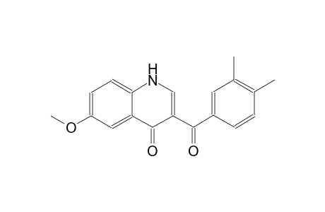 3-(3,4-dimethylbenzoyl)-6-methoxy-4(1H)-quinolinone