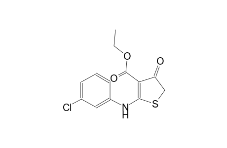 ethyl 2-(3-chloroanilino)-4-oxo-4,5-dihydro-3-thiophenecarboxylate