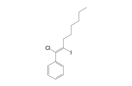 (E)-1-CHLORO-2-IODO-1-PHENYLOCT-1-ENE