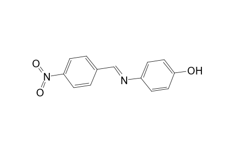 4-{[(E)-(4-nitrophenyl)methylidene]amino}phenol