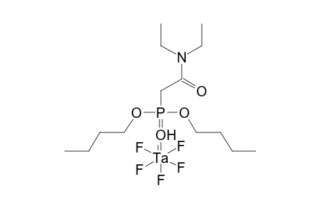 PENTAFLUORO[N,N-DIETHYLCARBAMOYLMETHYL-O,O-DIBUTYLPHOSPHONATE]TANTALUM