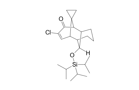 9'-Chloro-10'-oxo-12'-endo-(Triisopropylsiloxy)-anti-spiro{cyclopropane-1,10'-tricyclo[5.3.1.1(2,6)]-8'-dodecene}