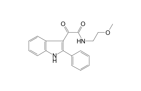 Acetamide, N-(2-methoxyethyl)-2-oxo-2-(2-phenyl-1H-indol-3-yl)-