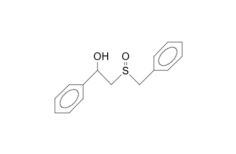 2-Benzyl-sulfinyl-1-phenyl-ethanol