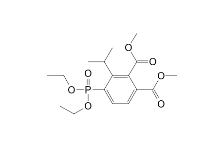 Diethyl (2-isopropyl-3,4-dimethoxycarbonylphenyl)phosphonate