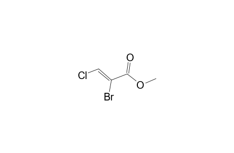 Methyl (2Z)-2-bromo-3-chloro-2-propenoate
