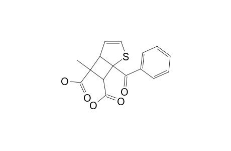 1-BENZOYL-6,7-DICARBOXY-6-METHYL-2-THIABICYClO-[3.2.0]-HEPT-3-ENE