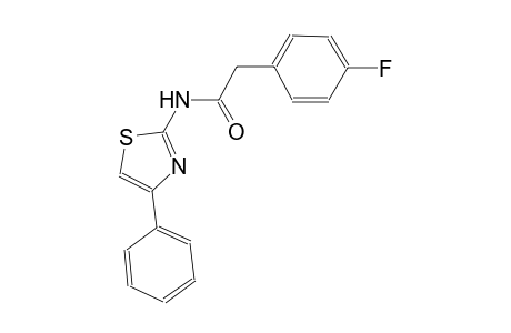 2-(4-fluorophenyl)-N-(4-phenyl-1,3-thiazol-2-yl)acetamide