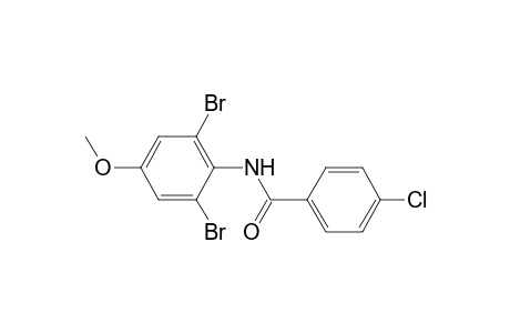 4-Chloro-N-(2,6-dibromo-4-methoxyphenyl)benzamide