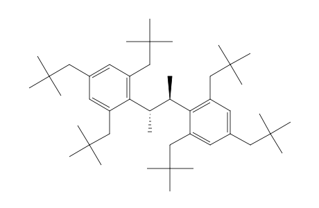 Benzene, 1,1'-(1,2-dimethyl-1,2-ethanediyl)bis[2,4,6-tris(2,2-dimethylpropyl)- , (R*,S*)-