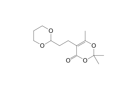 5-[2'-(1",3"-Dioxan-2''-yl)ethyl]-2,2,6-trimethyl-1,3-dioxin-4-one