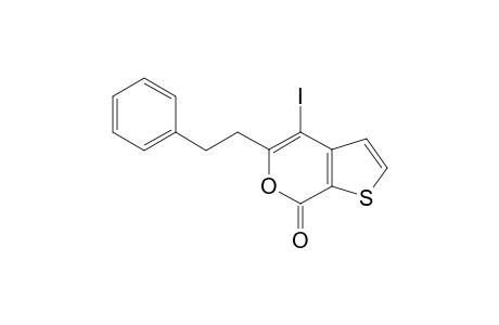 4-Iodo-5-phenethyl-7H-thieno[2,3-c]pyran-7-one