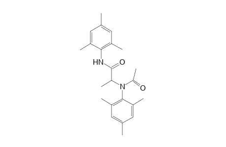 2-(N-acetyl-2,4,6-trimethyl-anilino)-N-(2,4,6-trimethylphenyl)propanamide