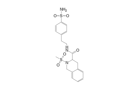 3-isoquinolinecarboxamide, N-[2-[4-(aminosulfonyl)phenyl]ethyl]-1,2,3,4-tetrahydro-2-(methylsulfonyl)-