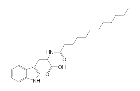 Propionic acid, 2-dodecanoylamino-3-(3-indolyl)-