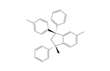 1,5-Dimethyl-1,3-diphenyl-3-(p-methylphenyl)indan isomer