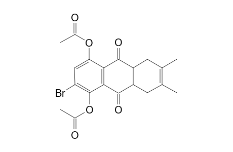 5,8-Acetoxy-7-bromoo-2,3-dimethyl-1,4-dihydroanthraquinone