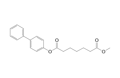 Pimelic acid, 4-biphenyl methyl ester