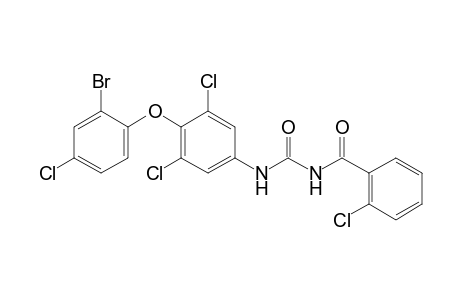 Benzamide, N-[[[4-(2-bromo-4-chlorophenoxy)-3,5-dichlorophenyl]amino]carbonyl]-2-chloro-
