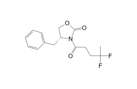 (4R)-3-(4',4'-Difluoro-1'-oxopentyl)-4-(phenylmethyl)-2-oxazolidinone